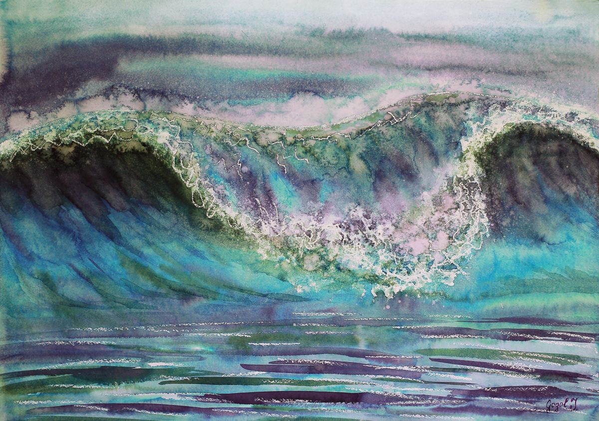 Sea wave - 2 by Julia Gogol