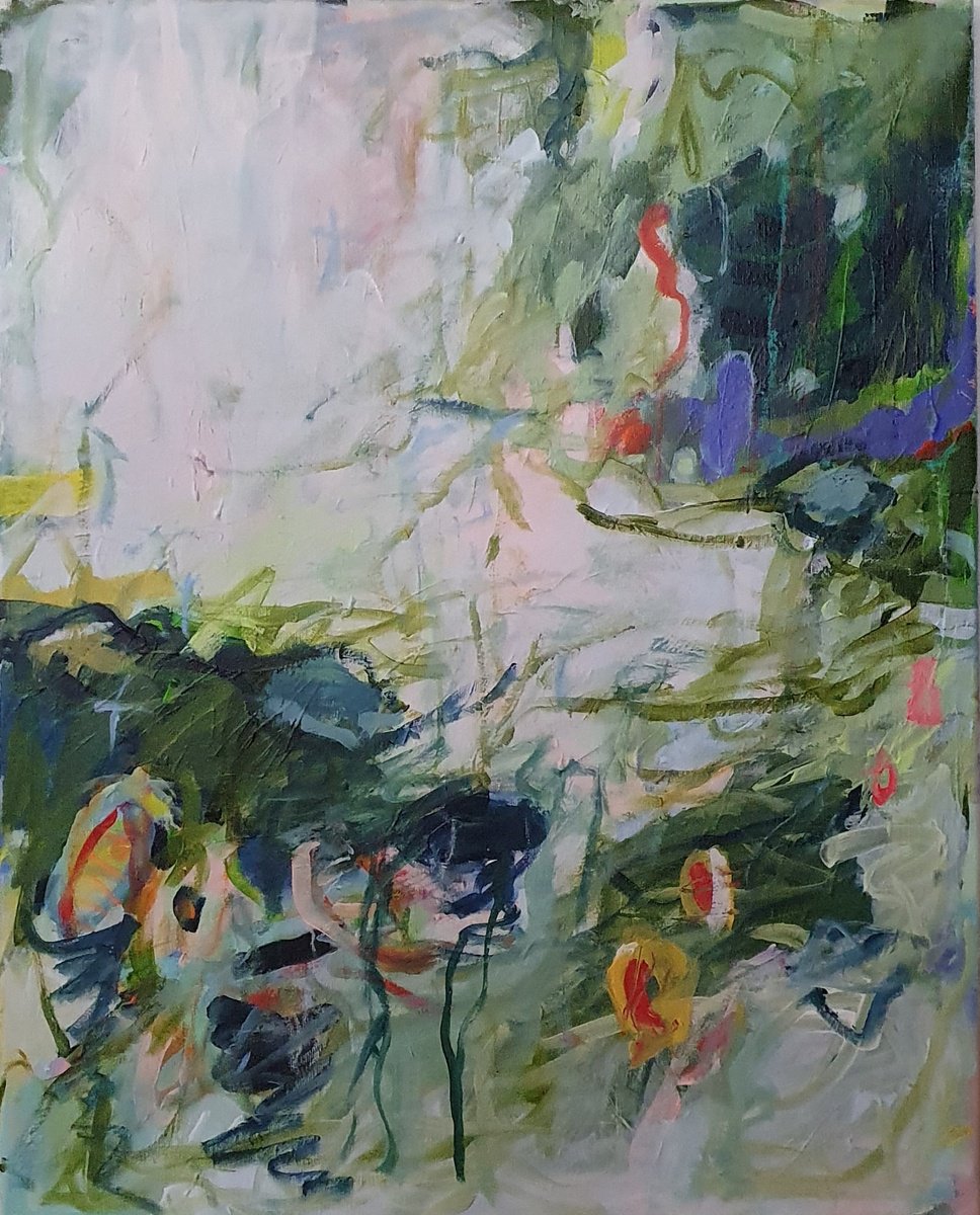 Lyric Hiking Trail 1 By Jutta Widrinsky, 24 X 30, Artwork For Sale On Artfinder