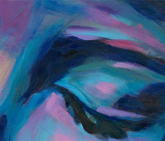 African Woman Original Art — Serene