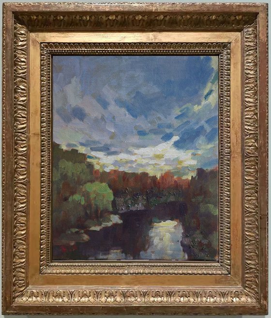 Clouds over South Park Oxford