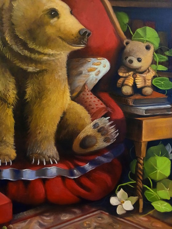 An intellectual bear