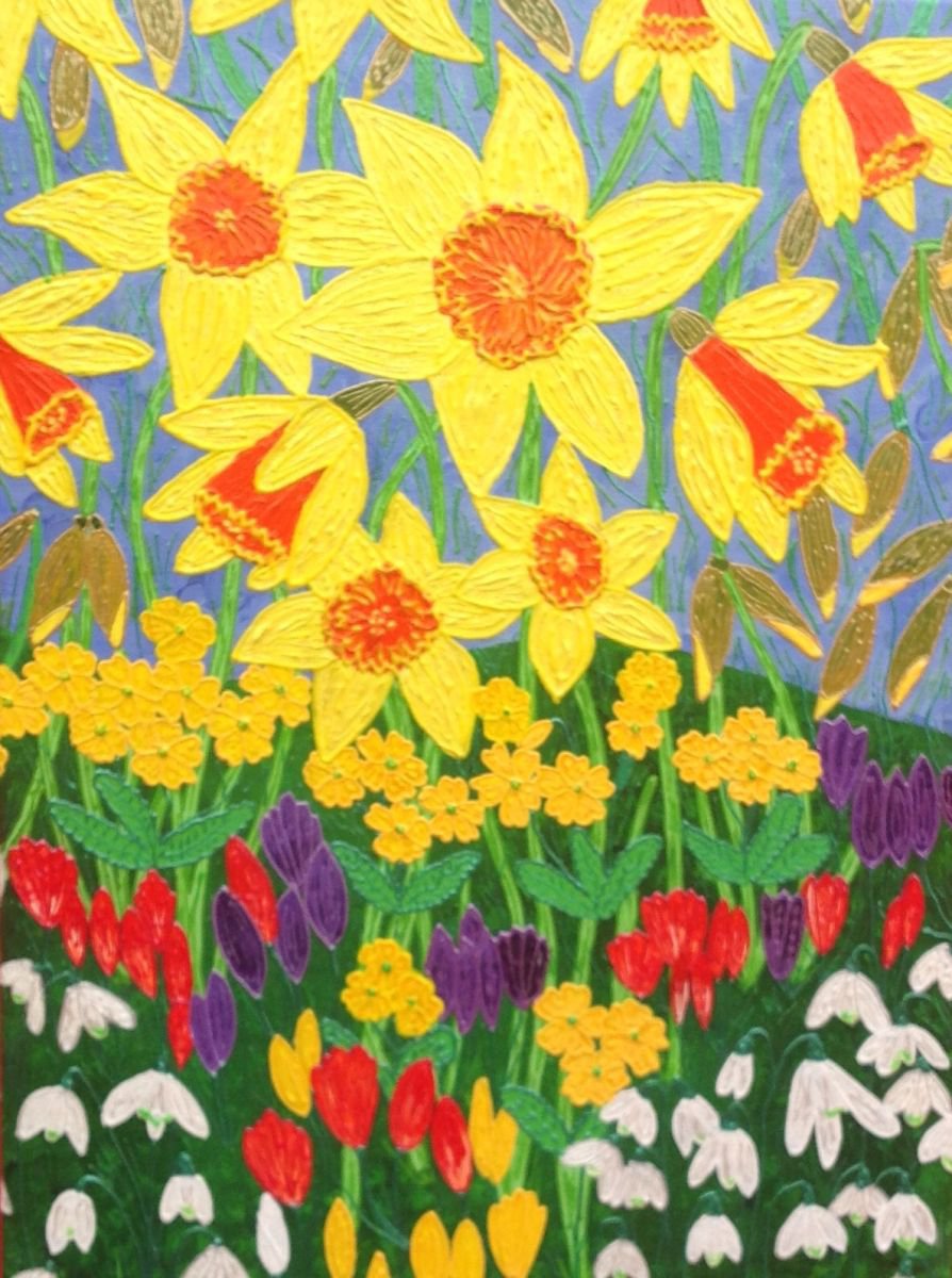 Spring Garden by Julie Stevenson
