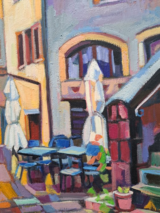 Rainy Day in Pitigliano