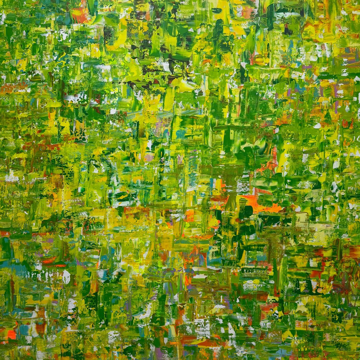 Spring Pulse By Andre Brauer, 55 X 55, Artwork For Sale On Artfinder