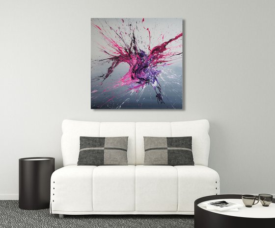 Emotional Release XIII (Spirits Of Skies 064126) - 80 x 80 cm - XL (32 x 32 inches)