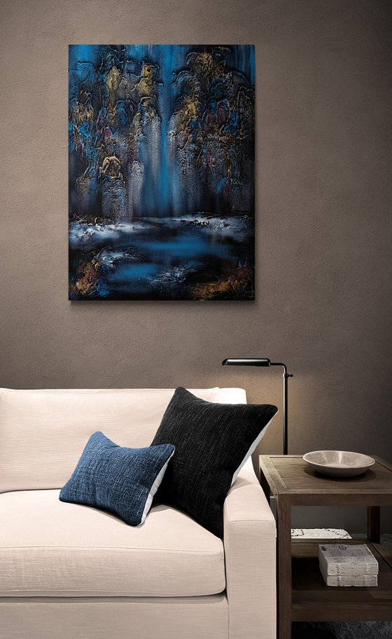 "Night Waterfall"