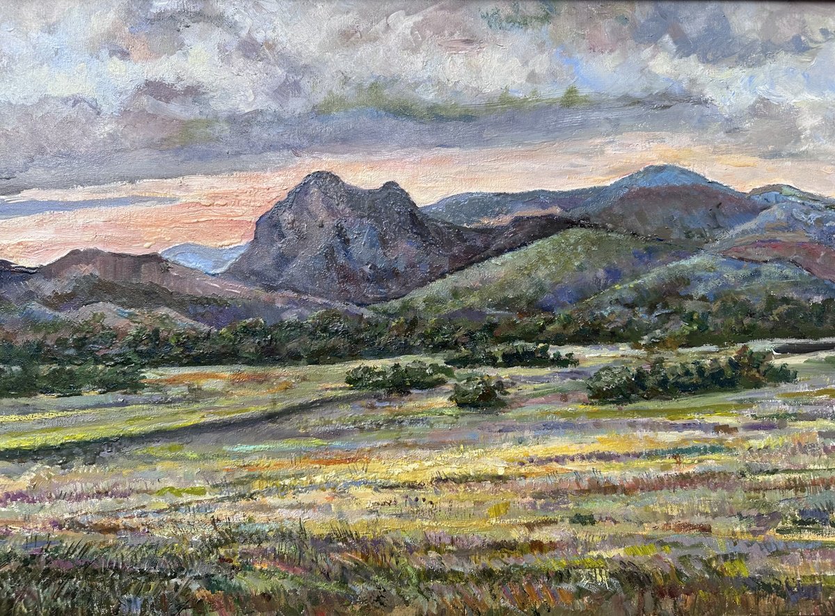Birtvisi View From The Village Chkhikvta By Zurab Sharvadze, 32 X 24, Artwork For Sale On Artfinder