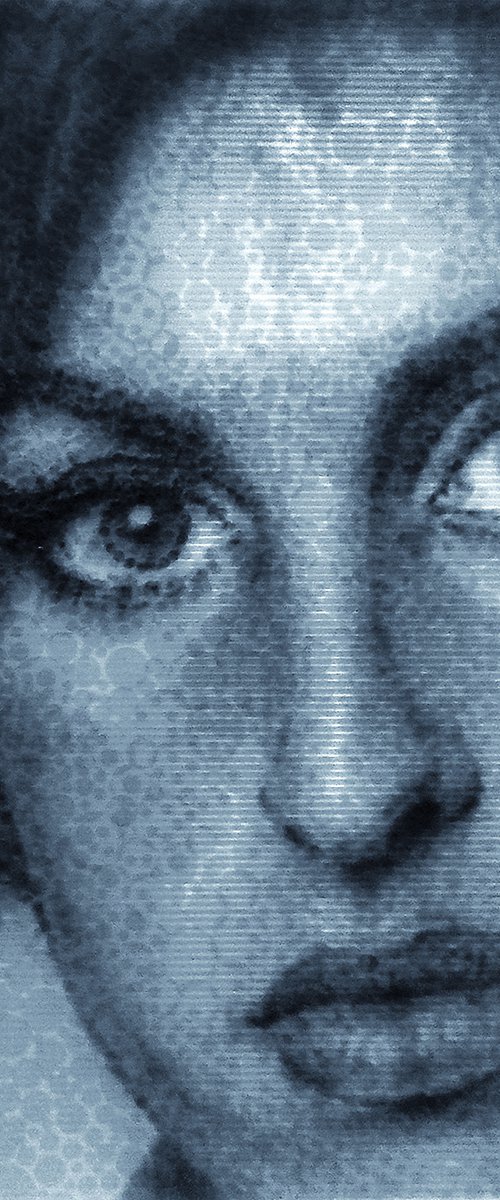 Portrait of Amy Winehouse by Josep Mora