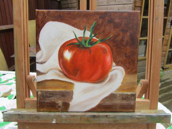 Ripe tomato 20x20cm