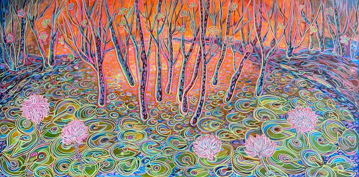  A Place Where Dreams Come True By Olga Rokhmanyuk | Roartus, 48 X 24, Artwork For Sale On Artfinder