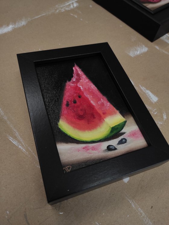 Watermelon still life