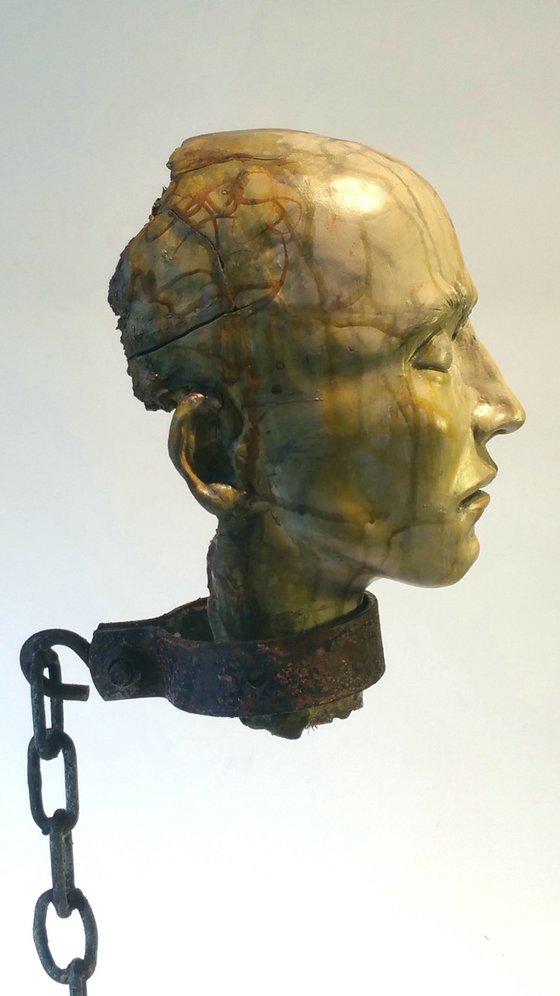 "COVID-19 . Self isolation " Unique sculpture