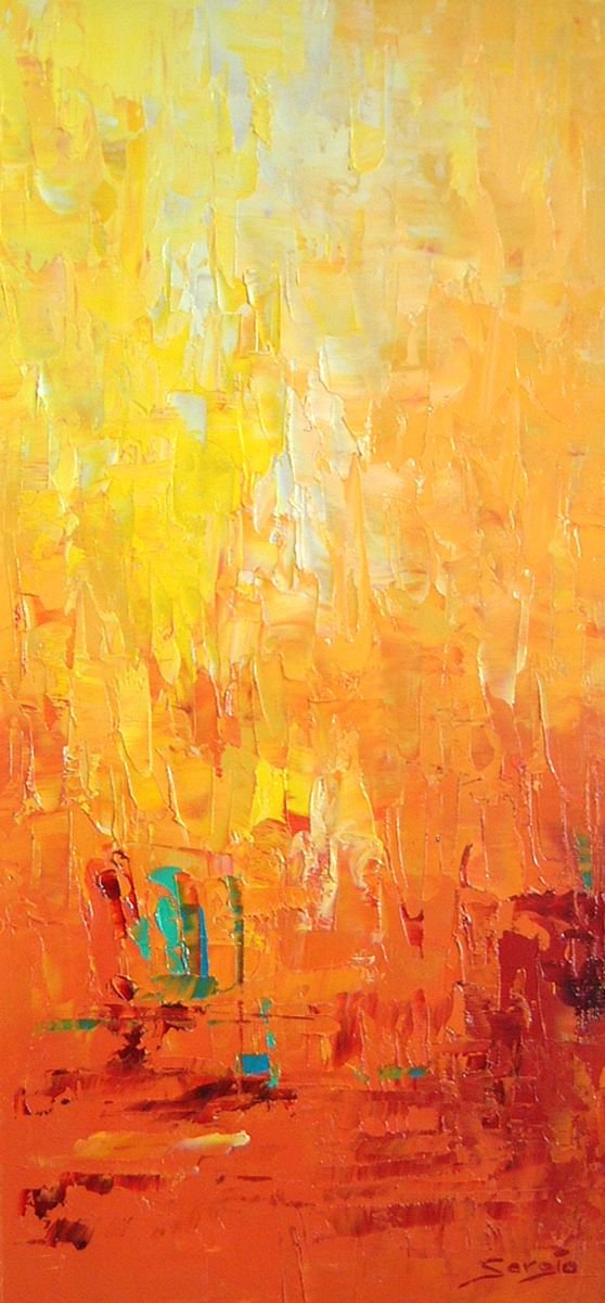 Portugal 2 (Ref#:1110-H) By Saroja Van Der Stegen, 9 X 17, Artwork For Sale On Artfinder