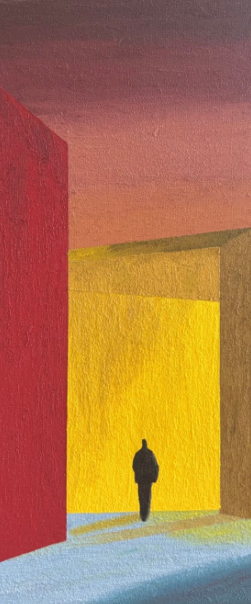 The Geometry of Silence - Rooms of Light Ⅰ by Jane M.