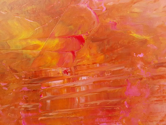 Sweetness of life - large abstract painting