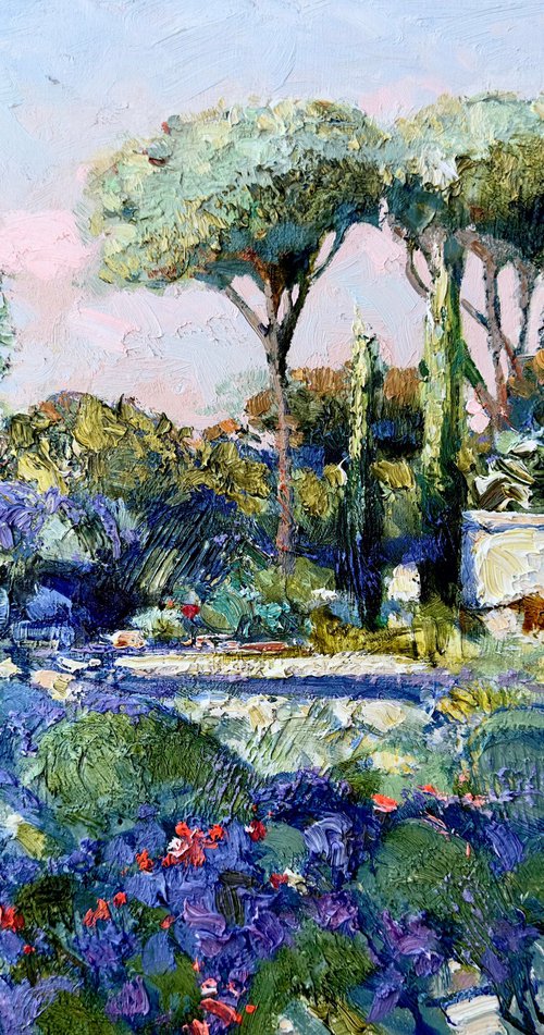 Blue Garden by Khanlar Asadullayev