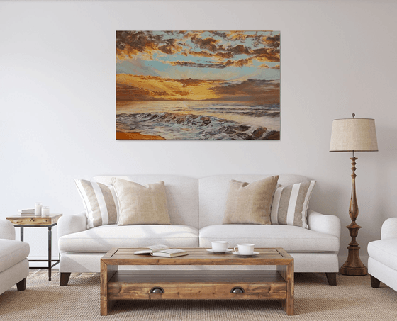 THE MAGIC OF AN OCEAN SUNSET