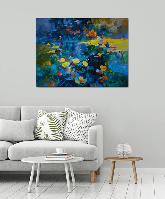 Where the colors of silence are born