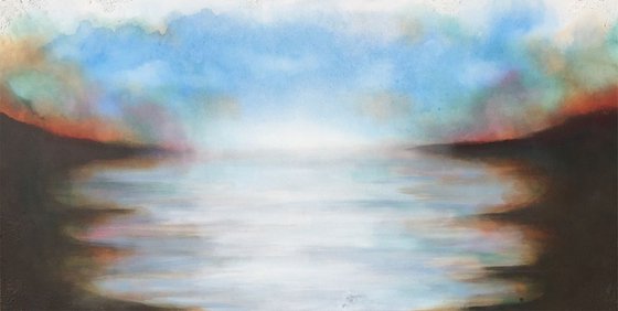 misty light (140 x 70 cm) Dee Brown