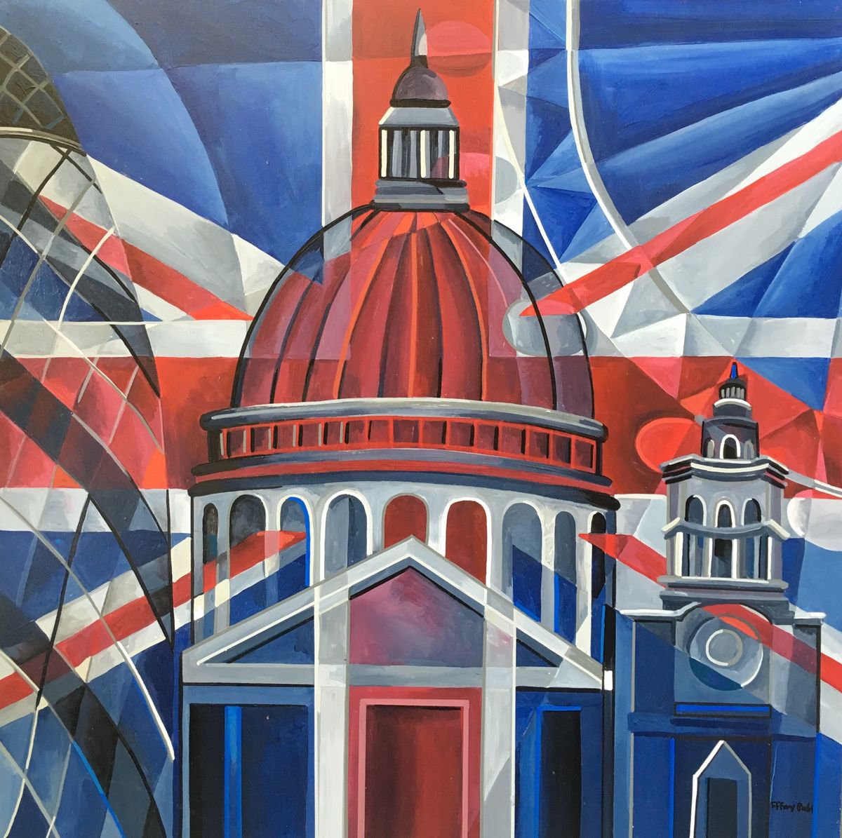 London abstracted 2 by Tiffany Budd