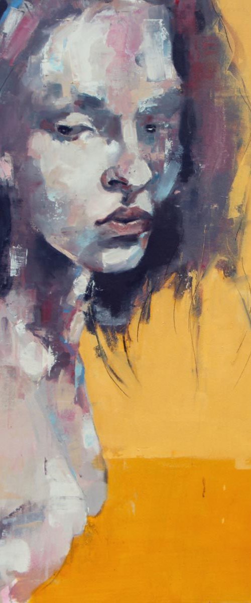 2-23-15 Figure with yellow by Thomas Donaldson