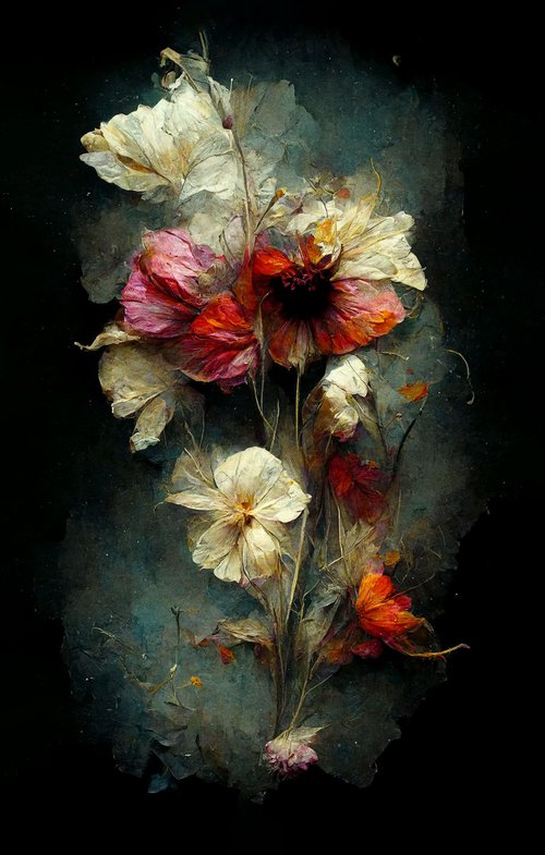 Floral Decay VIII by Teis Albers