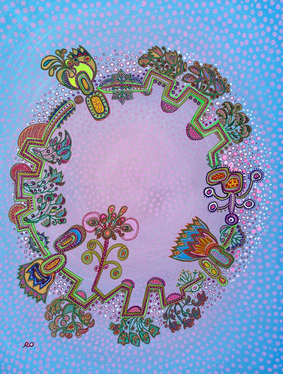  Pink Glasses By Olga Rokhmanyuk | Roartus, 18 X 24, Artwork For Sale On Artfinder