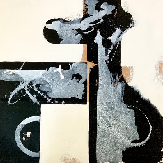 Abstraction black white 2722