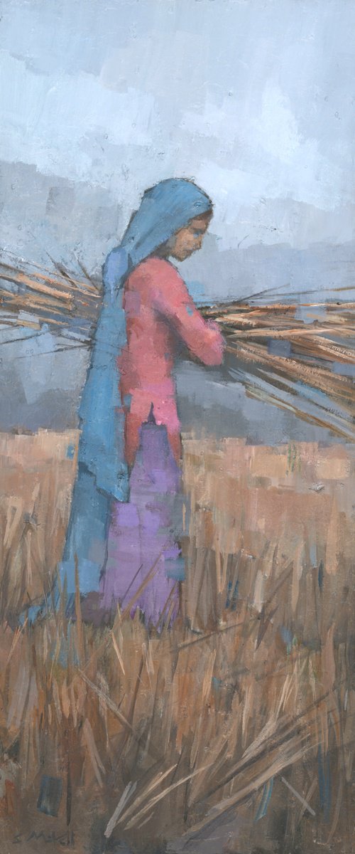 Gathering the Harvest by Steve Mitchell