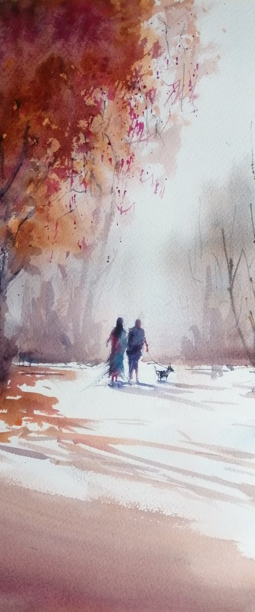 countryside landscape 26 by Giorgio Gosti