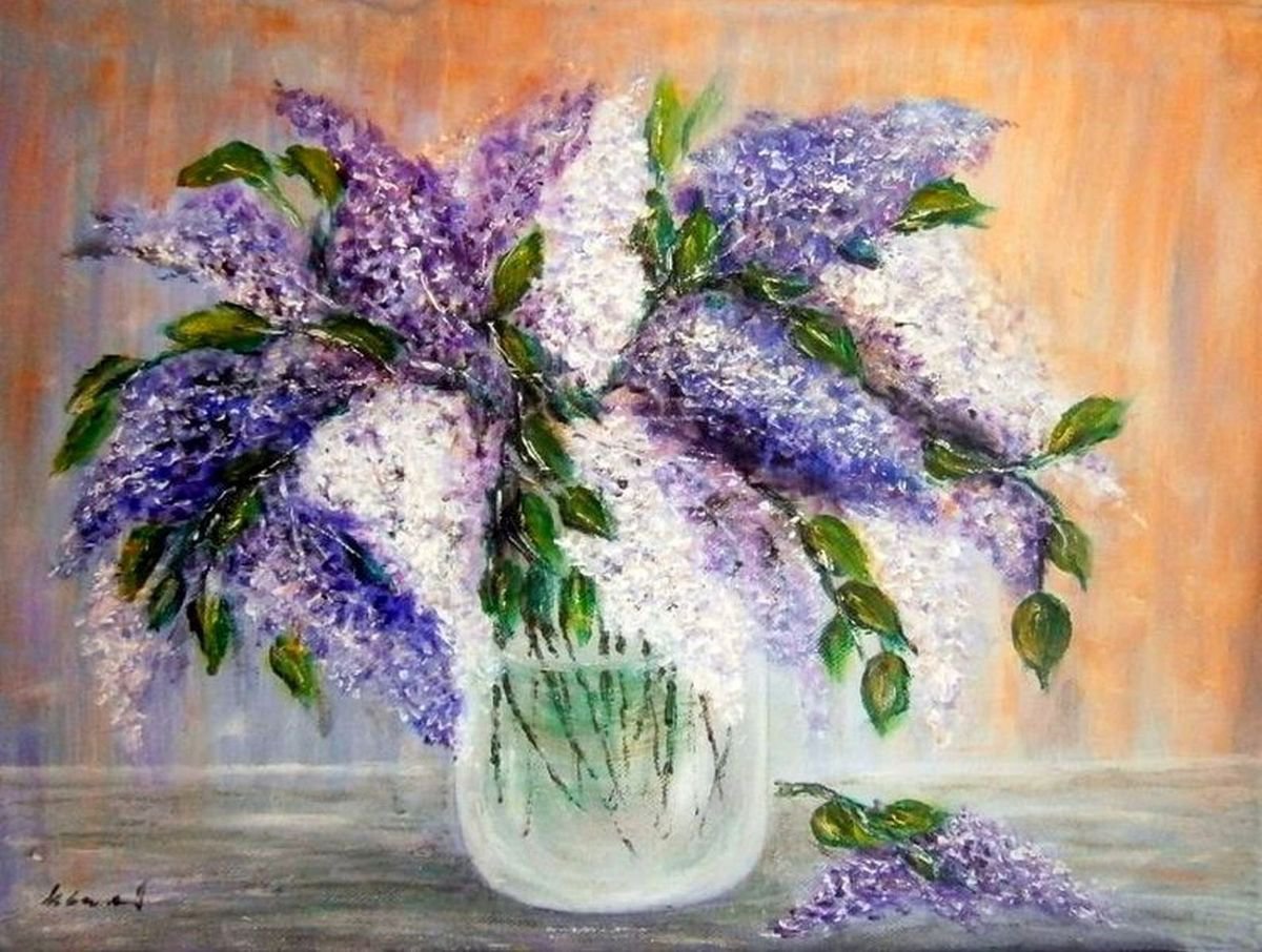 Lilac bouquet.. by Em�lia Urban�kov�