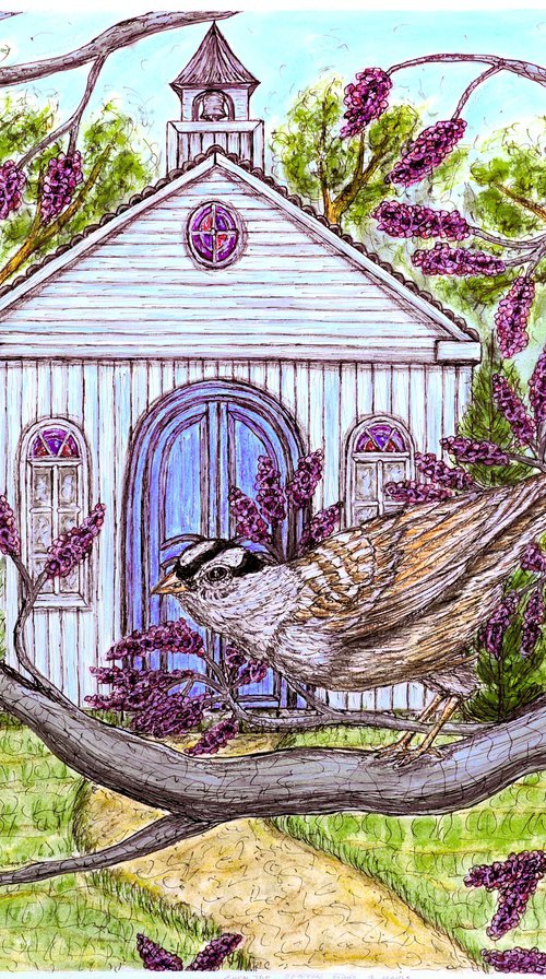 Even The Sparrow Finds A Home by Kim Jones Miller