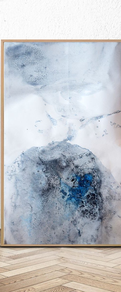 Mountains in ink #6 by Anna Sidi-Yacoub