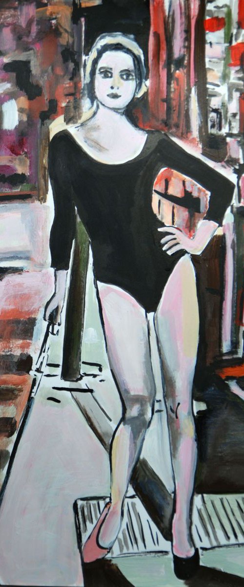Ballerina #38 AP / 42 x 29.7 cm by Alexandra Djokic