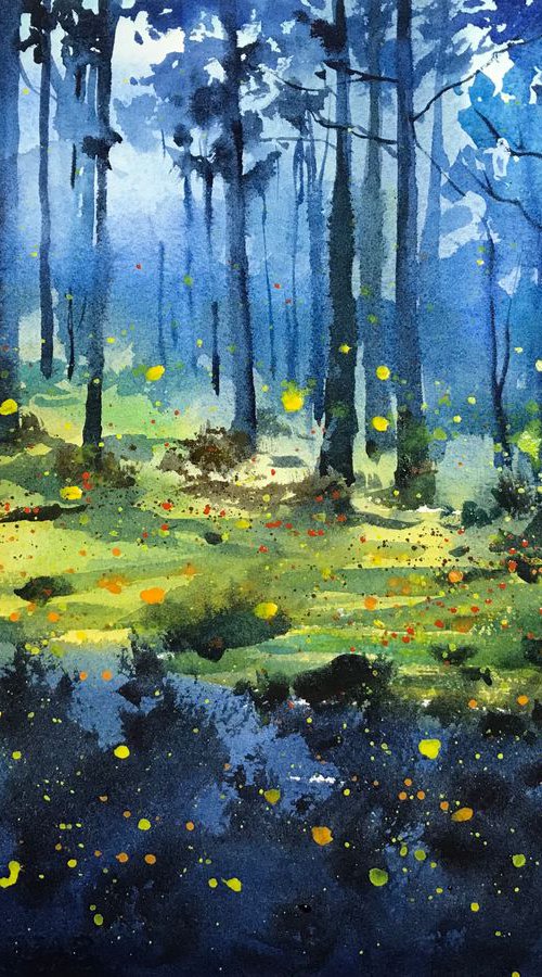 Fireflies by Jing Chen