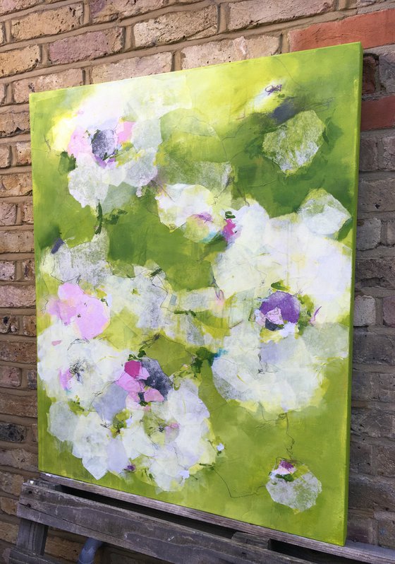 Spring Delight - Large, contemporary painting
