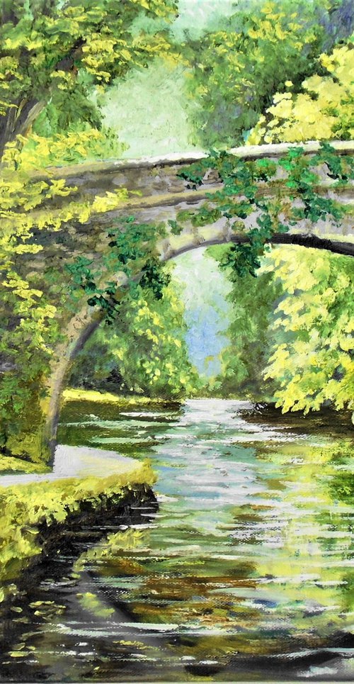 The Path under the Bridge by Rod Bere