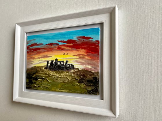 Stone Henge in a Frame