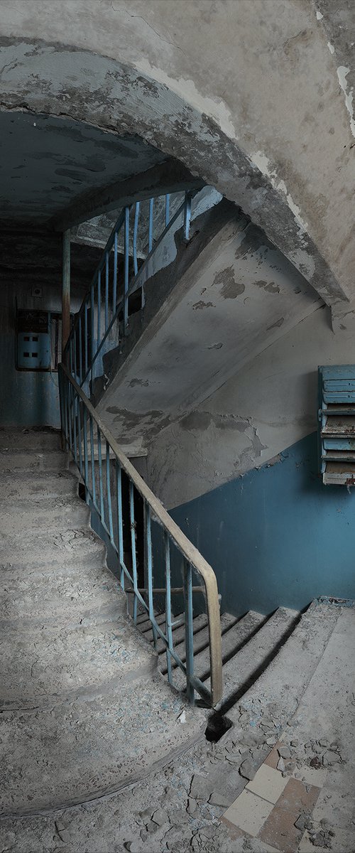 #5. Pripyat Staircase 1 - XL size by Stanislav Vederskyi