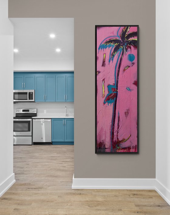 Pink palms
