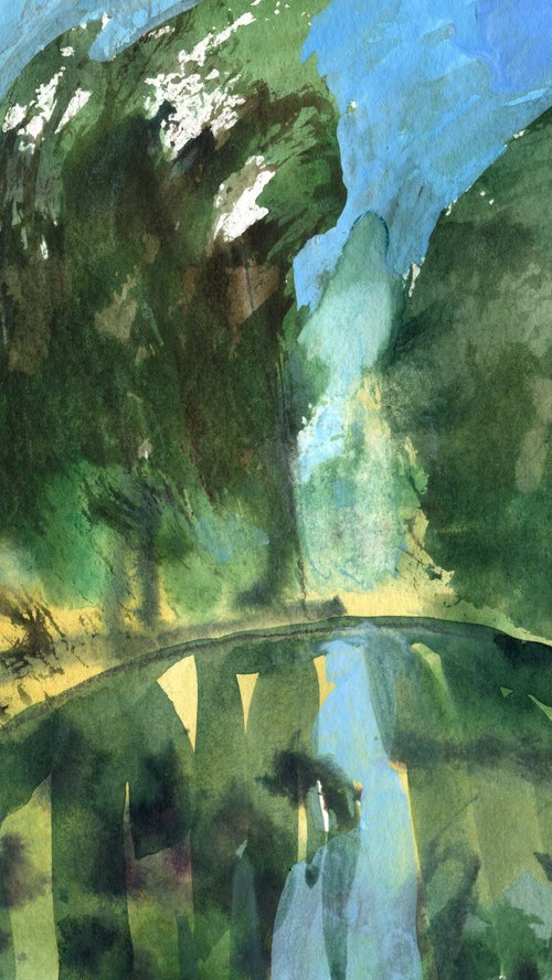 Bright Pond by Elizabeth Anne Fox