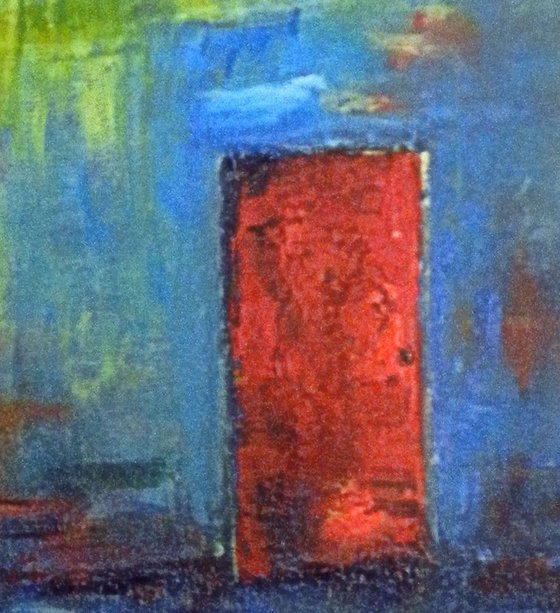 Red Door 30x24