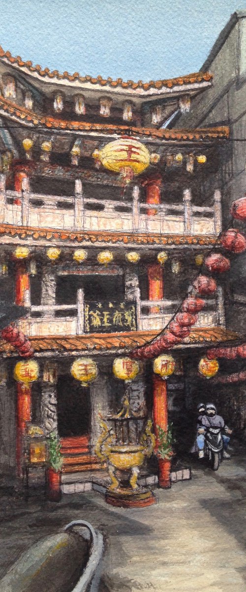 Hidden Temple, San Chong 2 by David Lloyd