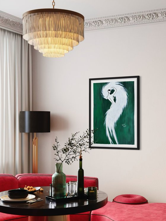 Feathered Diva