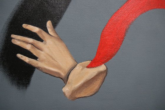 EVERYTHING IS IN YOUR HANDS-OIL PAINTING,CALLIGRAPHY,MINIMALISM,GRAFICS