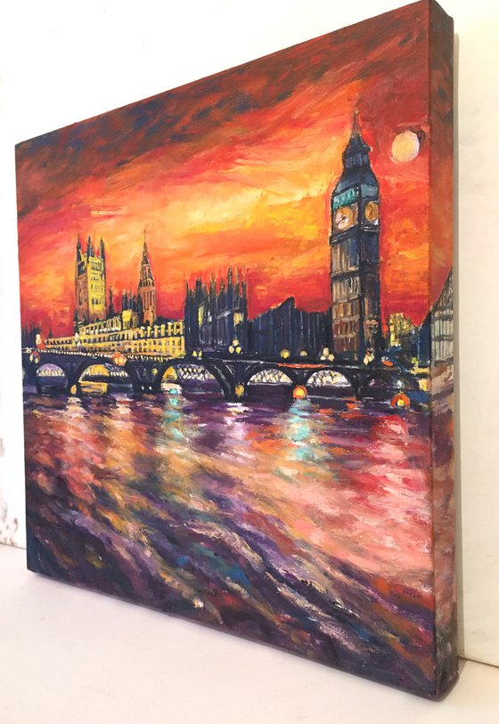Houses of Parliament London skyline