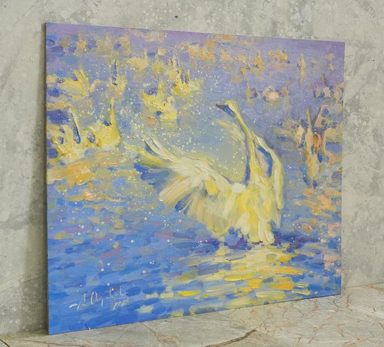 Revelation. White swan