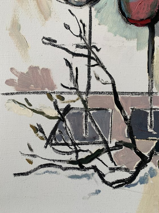 Still life with masks