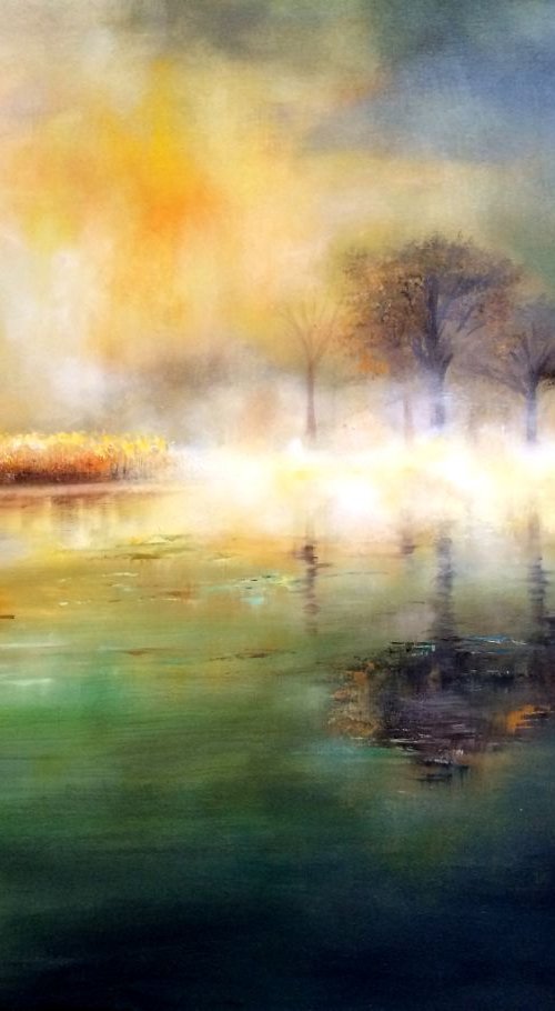 Foggy Morning by Kimberley  Harris