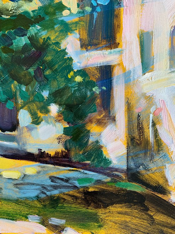 Sunlit Courtyard